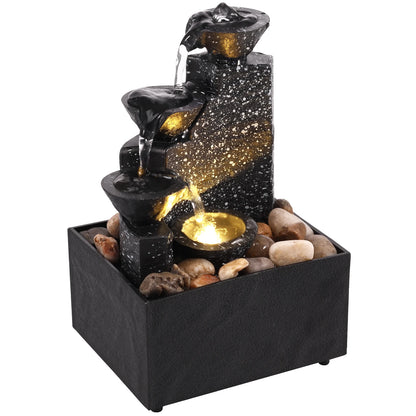 Fuente Zen de Mesa con Luces